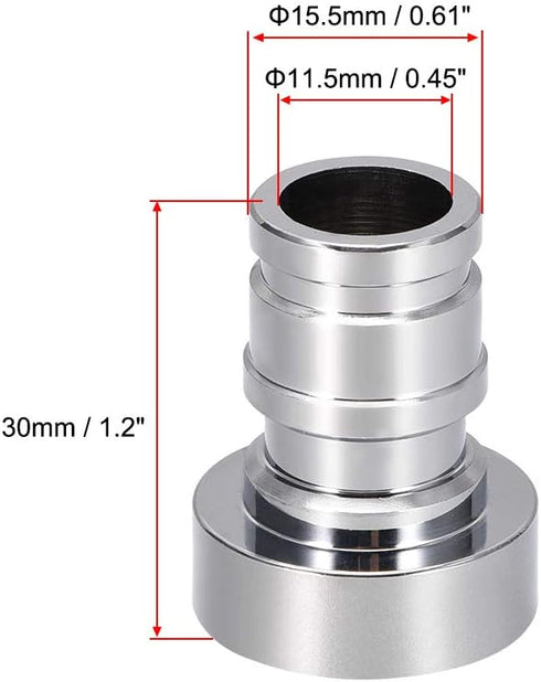 uxcell Brass Faucet Tap Quick Connector M22 UNF Female Thread Hose Pipe Socket Adapter Fitting for Dishwasher Washing Machine...