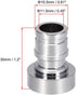 uxcell Brass Faucet Tap Quick Connector M22 UNF Female Thread Hose Pipe Socket Adapter Fitting for Dishwasher Washing Machine...