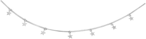 Star Necklace for Women Trendy Star Necklace Choker (Silver)...