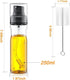 Oil Sprayer for Cooking, 250ml Olive Oil Sprayer Bottle with Brush, Olive Oil Spray Mister, Kitchen Gadgets Accessories for Air Fryer, Canola Oil ...
