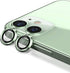 CloudValley Camera Lens Protector for iphone 12/12 Mini / 11, Tempered Glass Film, Aluminum Alloy Screen Cover, 2 Pack Green, with Cleaning Kit...