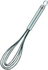 Rosle 95656 Stainless Steel & Silicone Flat Egg Beater Whisk 10.4 Inch, Silver...