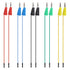 Sumnacon Banana Plug Breadboard Wires 10Pcs Stackable Banana Plug to Jumper Wires Flexible Breadboard Female Jumper Cables Silicone Breadboard Jum...