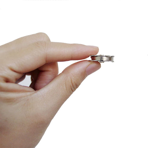 20 Sets Magnetic Snaps Button for Purse Handbag Wallet Overcoat Bag 19 mm Silver Fasteners Snap Buttons (19mm)...