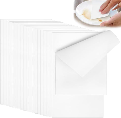 DanziX 20 Picese Magic Sponge Erasers,Cleaning Sponges Sheets,Household Cleaner Pads,Thin Nano Cleaner Pads Eraser Wipes for Kitchen,Shoe,Furnitur...