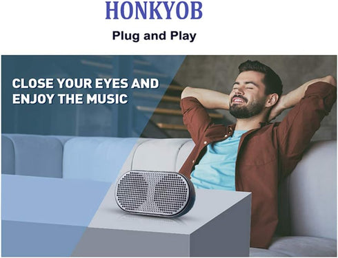 USB Mini Speaker Computer Speaker Powered Stereo Multimedia Speaker for Notebook Laptop PC(Black)...