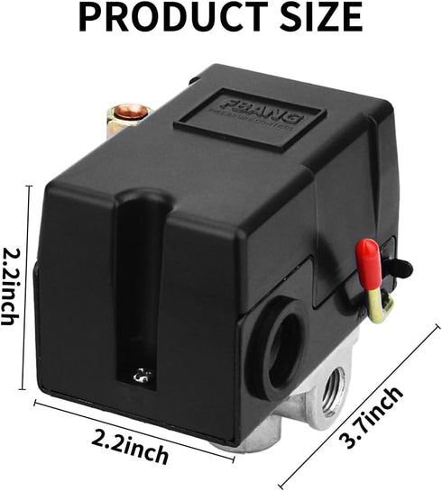 air compressor switch 125 psi?air compressor pressure control switch?air compressor shut off switch?central pneumatic air compressor parts (TOOL1)...