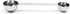 Fox Run Double Measure Scoop, 7.75 x 1.75 x 1.25 inches, Metallic...