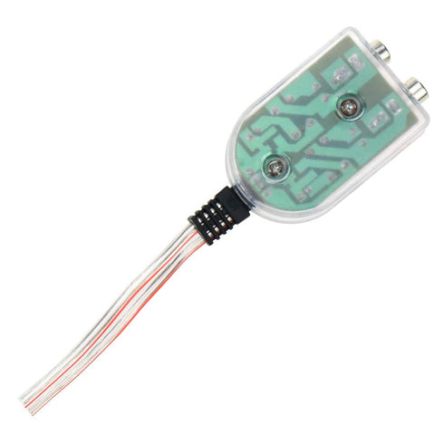 2 Pcs High to Low Speaker Impedance Converter Audio Signal Adapter for Speaker Output to RCA Line Control Car Amplifier Wiring...