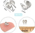 PH PandaHall 100pcs Stainless Steel Cord Ends Open Clamshell Crimp Bead Tips Knot Covers End Caps Jewelry Findings for Bracelet Necklace Making DI...