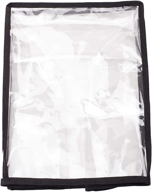 Clear Blender Cover Stain Resistant Kitchen Mixer Protector PVC Dust-Proof Appliance Machine Cover (24x24x34cm)...