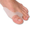 NatraCure Gel Big Toe Bunion Guards & Toe Spreaders (2 Pieces) - Pain Relief for Crooked, Overlapping Toes, Pressure, Protector, Corrector, Shield...