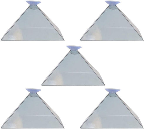 3D Hologram Pyramid Display Projector Video Stand Portable for Smart Mobile Phone...