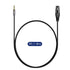 J&D XLR to 3.5mm Microphone Cable, PVC Shelled XLR Female to 3.5mm 1/8 inch TRS Male Balanced Cable - 3 Feet for DSLR Camera, Computer Sound Card...
