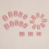 24Pcs Pink Press on Nails Short Square Fake Nails Pink Glitter Full Cover Artificial Nails Glue on Nails Nude Glossy Designs Nails Art Supplies Co...