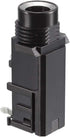 uxcell PCB Mount 6.35mm 3 Pin Socket Headphone Stereo Jack Audio Video Connector Black 6Pcs...