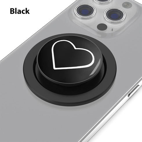 Magnetic Phone Grip Compatible with MagSafe, Phone Ring Holder Finger Kickstand, Adjustable Metal Phone Rings Gripper Stand Compatible with Magnet...