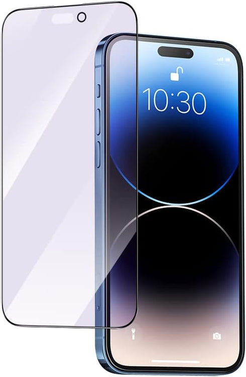 PERFECTSIGHT Anti Blue Light Screen Protector Designed for iPhone 14 Pro 2022 6.1 inch, 6X Stronger HD Clear Blue Light Blocking Tempered Glass - ...