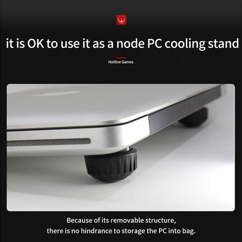 HOTLINEGAMES H2 Keyboard Stand Ergonomic Keyboard Riser Laptop Stand Notebook Stand Keyboard Holder Laptop Cooler Laptop Cooling pad (Black)...