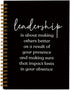 Leadership Definition Notebook Journal for Work Office School,Best Leader Gifts,Employee Gift for Boss,Appreciation Gift for Leader,Thank You Gift...