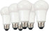 TCP 100 Watt LED Light Bulbs Energy Efficient 14W | A19 Lamp E26 Base Non-Dimmable Daylight 5000 Kelvin, Pack of 6...