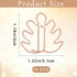 CRASPIRE 80Pcs Leaf Paper Clips Tortoiseshell Leaf Binder Paperclips Clamps Bookmark Clips Rose Gold Planner Dispenser with Box for Office Supplie...