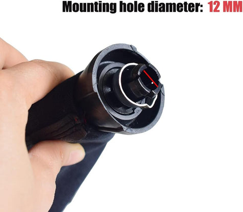 Manual Car 5 Speed Gear Shift Knob with Gaiter Boot Cover for Au-di A4 B6 B7 2000 2001 2002 2003 2004 2005 2006 2007 2008 (5R-Black Line)...