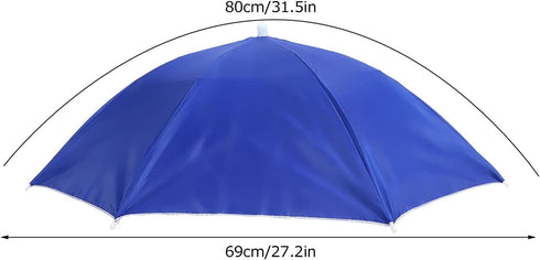 Adult Umbrella Hat Waterproof Foldable Sun Hat Headwear Multifunction Portable Umbrella Hat for Outdoor Fishing Hiking Camping...
