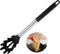Silicone Pasta Fork,Spaghetti Spoon Kitchen High Heat Resistant Noodle Spoon Server,Food Grade Pasta Spoon with Stainless Steel Handle (Black)...
