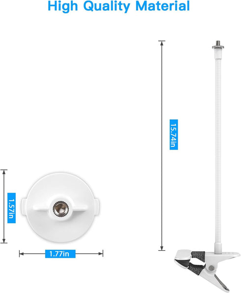 HOLACA Baby Monitor Mount Flexible Twist Stand for Hellobaby BOIFUN Baby 5S BOIFUN Baby 5s,BOIFUN Baby 6T,BOIFUN Baby 2S,BOIFUN VB805 with Other 1...