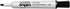 School Smart Dry Erase Marker, Low Odor, Chisel Tip, Black, 40 lb - 24 Inches x 1000 Feet, Pack of 12, White...