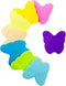 Sticky Notes, 560 Sheets 3 × 3 Inches Butterfly Shape Self Sticky Notes Pad, Colour Sticky Notes, Bright Colors Self-Stick Pads for Home Office No...