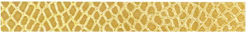 Wrapables Colorful Patterns Washi Masking Tape, Metallic Gold Snake Print...