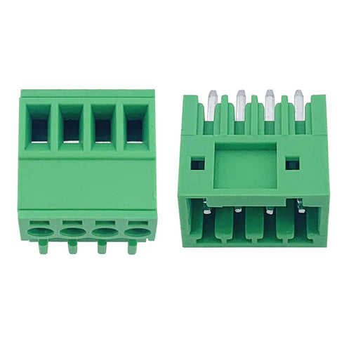 5Set 4-Pin 125V 4A 2.54mm 0.1" Pitch PCB Mount Screw Terminal Block Connector for 26-18AWG Cable...