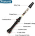 2pcs 44mm Presta Tubeless Valve Stem Aluminum Alloy Tubeless Valves with Presta Valve Core Remover Tool and Valve Stem Caps for Tubeless Tires Roa...
