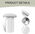 1 PC Car Emergency Brake Knob, Waterproof Metal Smooth Vehicle Turn Spin Button Accessories, Universal Automotive Button Handbrake Cover Replaceme...