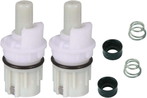 RP1740 faucet stem repair kit replacement compatible with two handle faucet plus RP4993 seat & spring – 2 Pack...