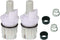 RP1740 faucet stem repair kit replacement compatible with two handle faucet plus RP4993 seat & spring – 2 Pack...