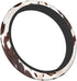 Swono Cow Skin Universal Neoprene Steering Wheel Cover Australian Cow Skin Brown 15 Inch Steering Wheel Covers, Printed Steering Wheel Elastic Pro...