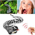Liberty Imports 16 Inch Remote Control Rattle Snake Toy, Realistic Reptile Robot with Egg Shaped Infrared Receiver, RC Snake Prank Toy Ideal Gift ...