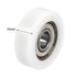 uxcell 608ZZ Ball Bearing Guide Pulley Roller Round Wheel 8x30x10mm Double Metal Shielded (GCr15) Chrome Steel Bearings 4pcs...