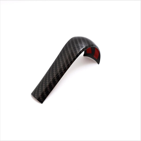 Car Center Control Gear Shift Knob Head Frame Cover Sticker Interior Trim Compatible with BMW E87 E90 E92 E93 5 3 Series X5 X3 Carbon Fiber Style ...