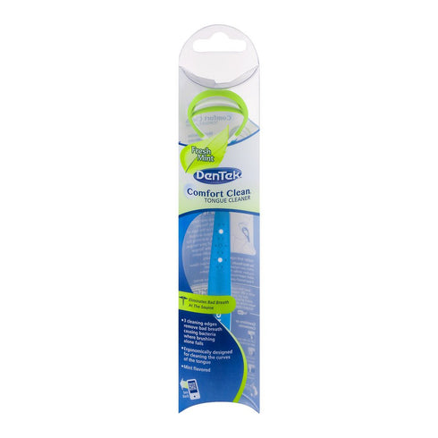 DenTek Fresh Breath Tongue Cleaner, 1 Count. (Pack of 4)...
