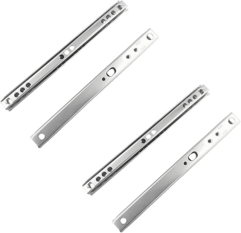 Unifizz Two Way Drawer Slides, 7.17"/182mm Length, 0.7"/17mm Wide, Ultra-Smooth Glide, Soft Close Drawer Rails Rrawer Guides for Kitchen, Dresser,...