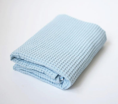 Soft & Cozy Baby Waffle Blanket Nursery Blankets for Boys Girls Swaddle Neutral Lightweight Baby and Toddler Throw Blanket(Blue)...