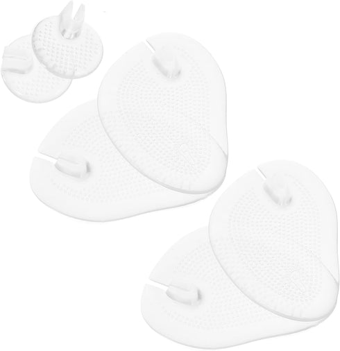 Forefoot Half Insoles Guard Transparent Flip-Flops Cushions Self-Adhesion Shoe Insoles for Foot 3Pairs...