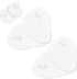 Forefoot Half Insoles Guard Transparent Flip-Flops Cushions Self-Adhesion Shoe Insoles for Foot 3Pairs...