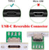 NFHK DIY OEM 5pcs/Set Type C Female Socket Connector Panel Mount Type with PC Board 24pin USB 2.0 Pinout...