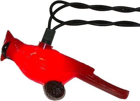 Kurt Adler UL0676 Red Cardinal Light Set, 10 Light...