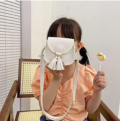 ANKOMINA Little Girls Purse Cute Leather Crossbody Bag Mini Shoulder Bag for Kids,Toddler...